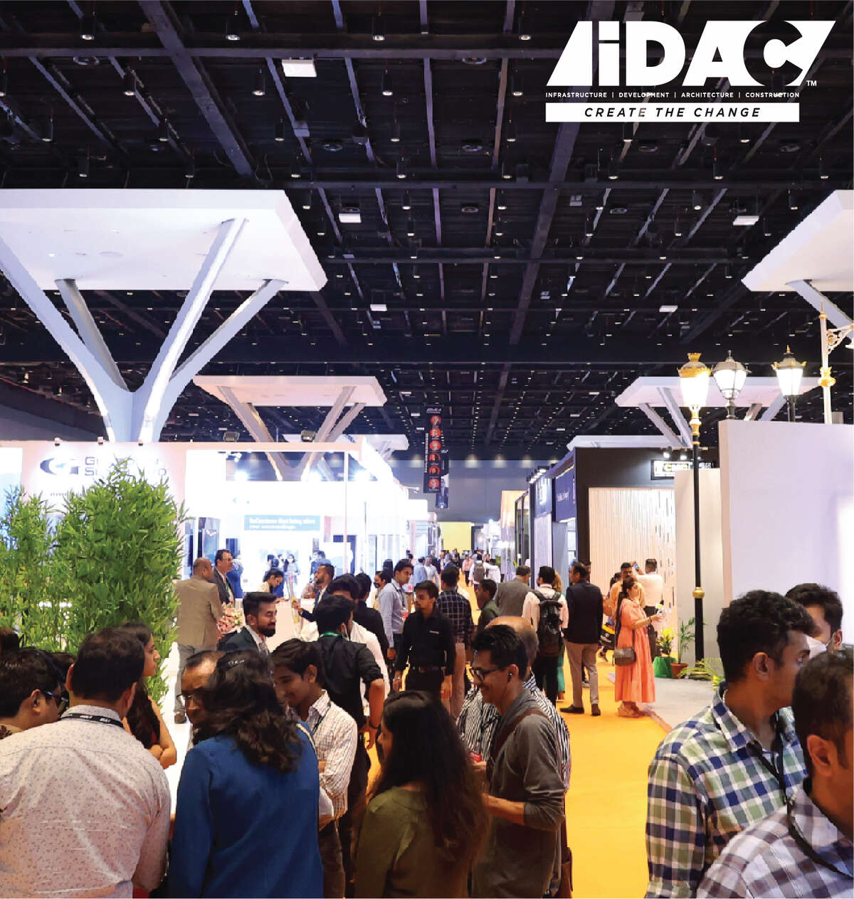 Visitors at iDAC Expo at Mumbai