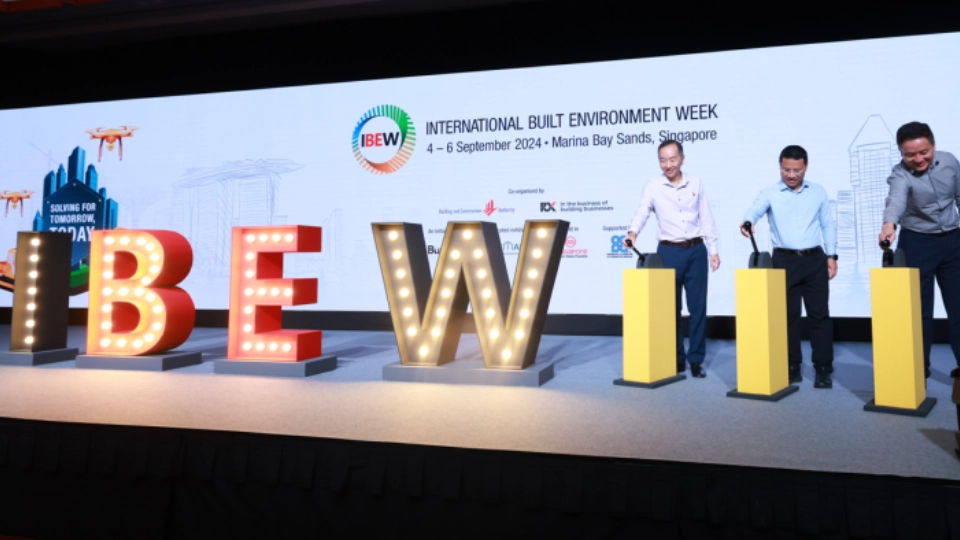 IBEW 2025 Asia conference - The Built Environment Week in Singapore